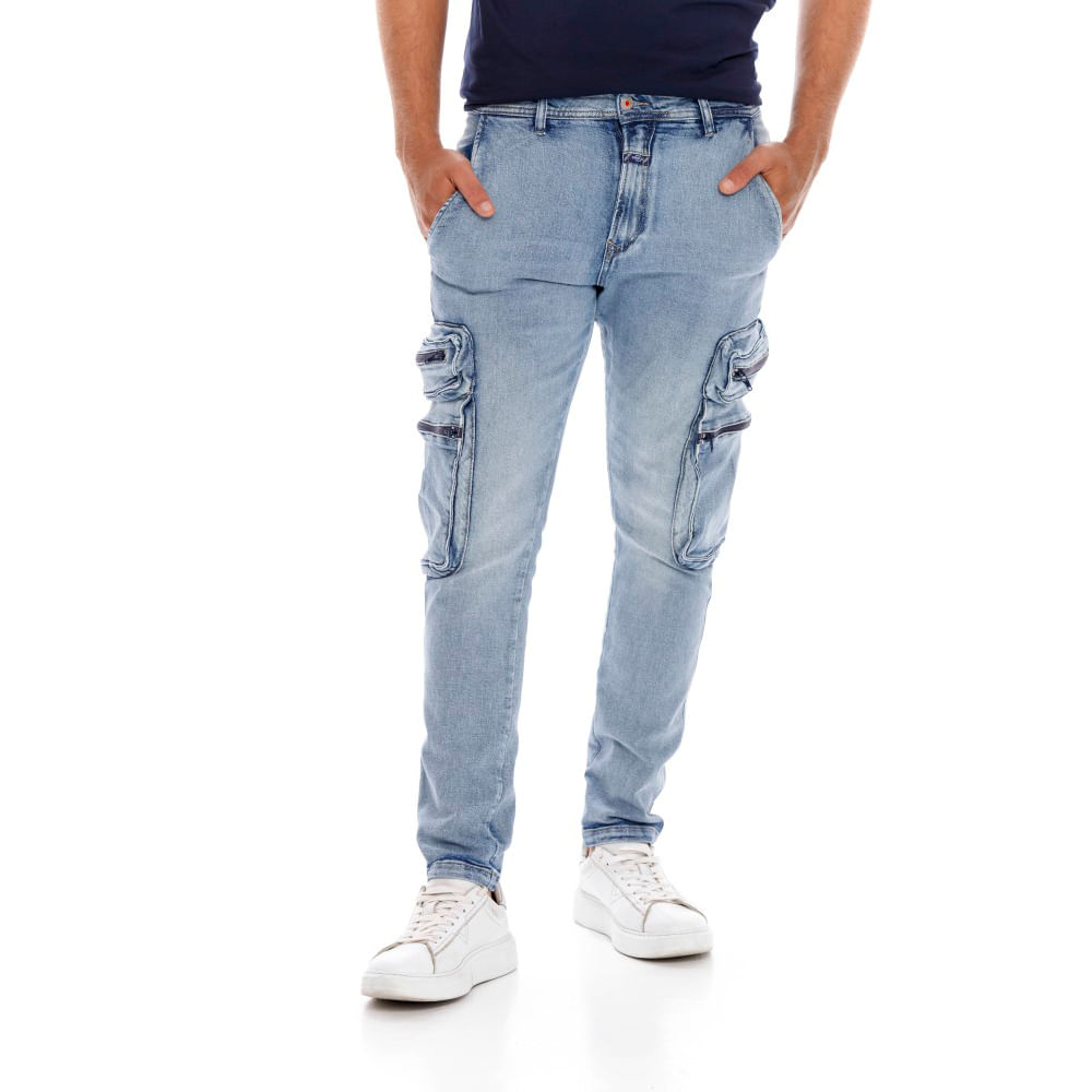 Jeans strech para online hombre