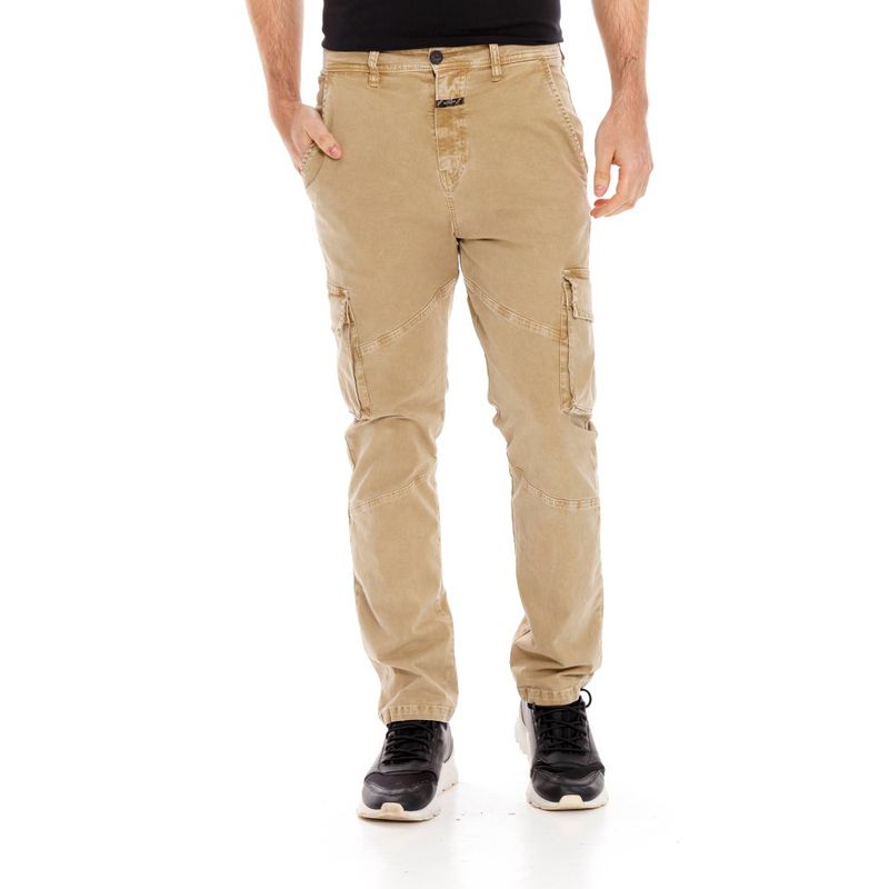 Pantalon cargo best sale para hombre