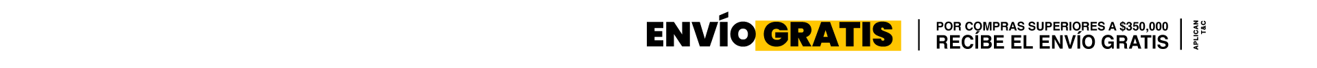 Banner cinta envio gratis sale